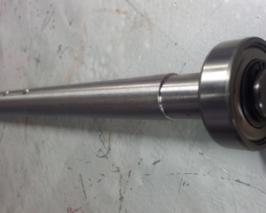 Shaft Hopper 45mm w/ bearing and elastic ring